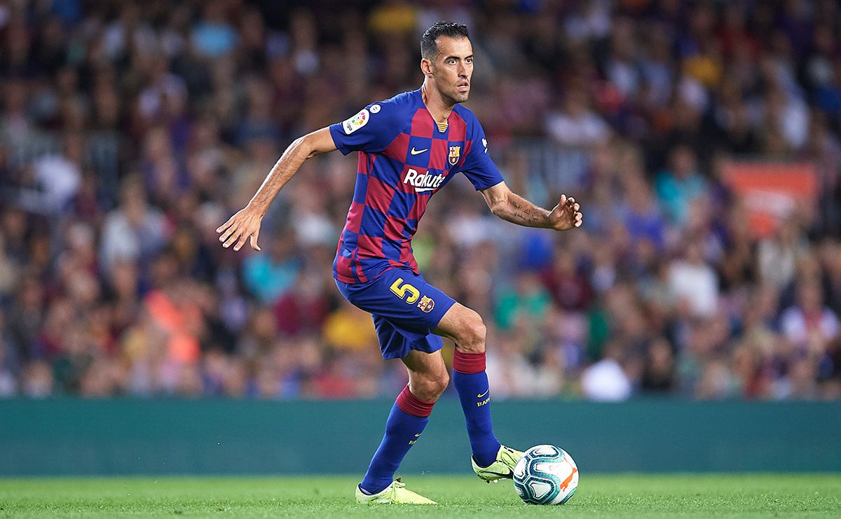 sergio busquets mandando