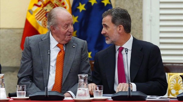 Juan Carlos I y Felipe VI