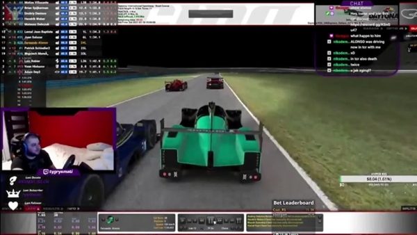 Alonso iRacing