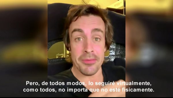 Fernando Alonso dientes