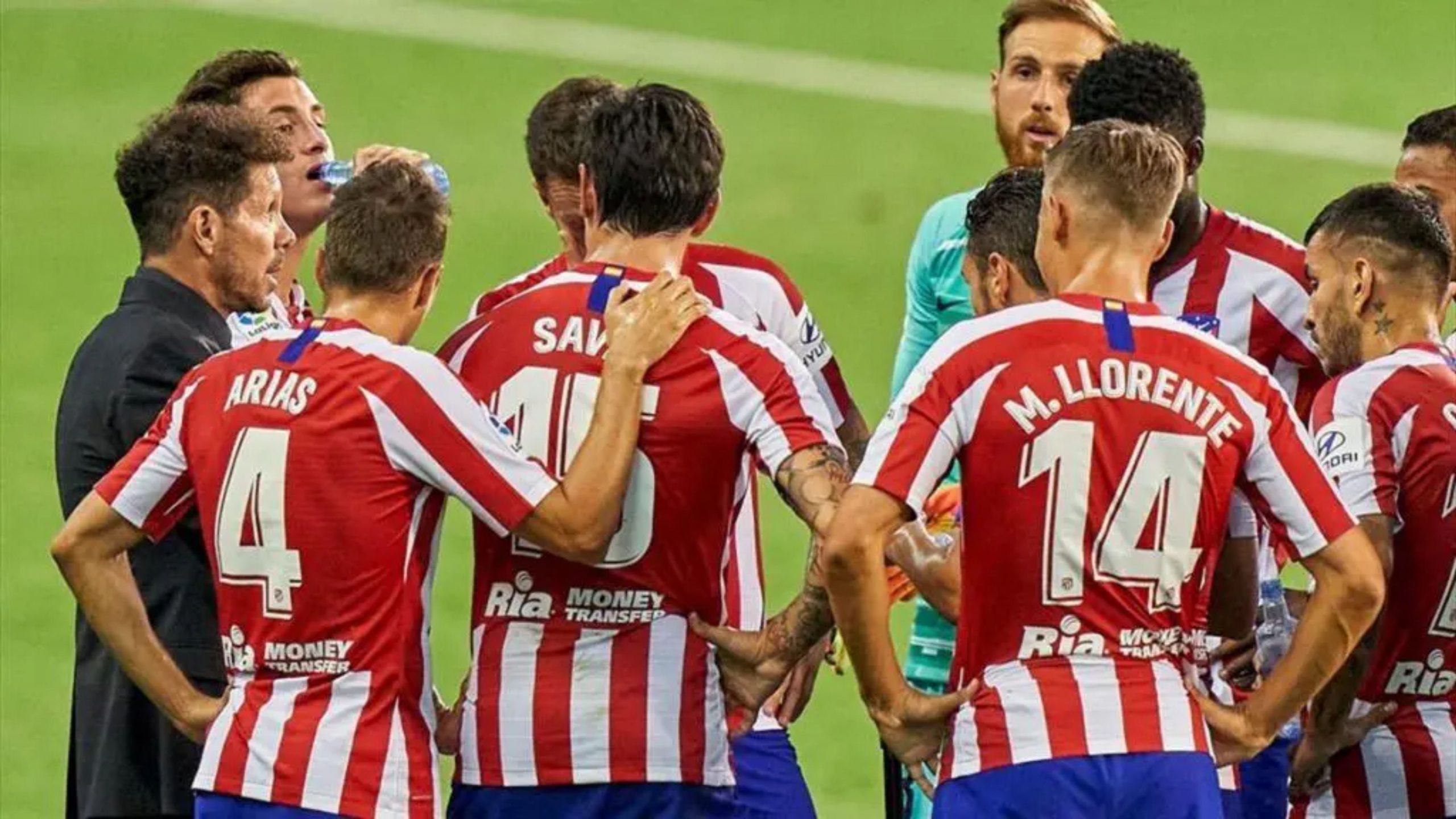 Atlético salida