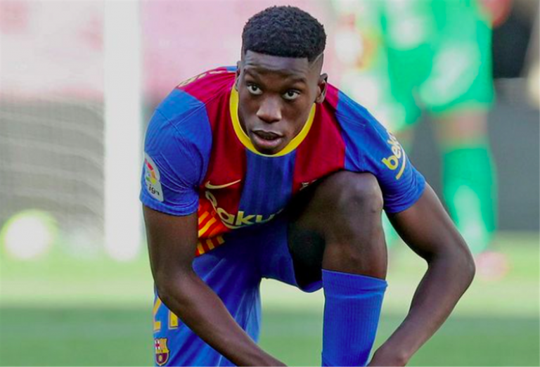 Ilaix Moriba FC Barcelona