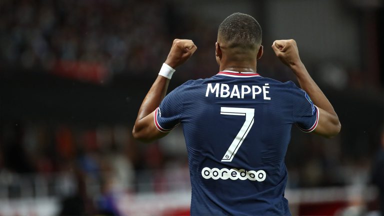 Mbappé dorsal