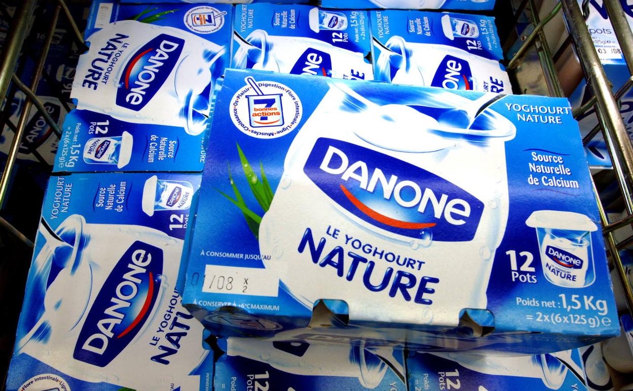 yogures Danone