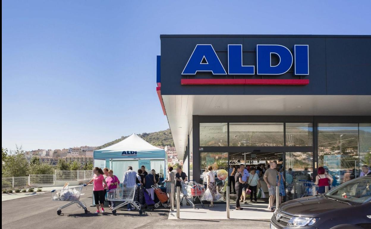 Aldi estantería