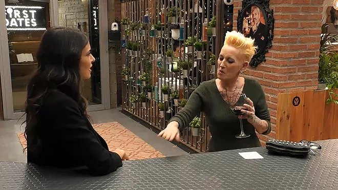 Lidia Torrent se sorprendió con Anabel en First Dates