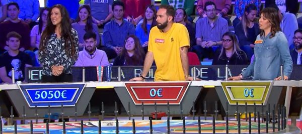 Ana María sorprende en La Ruleta de la Suerte