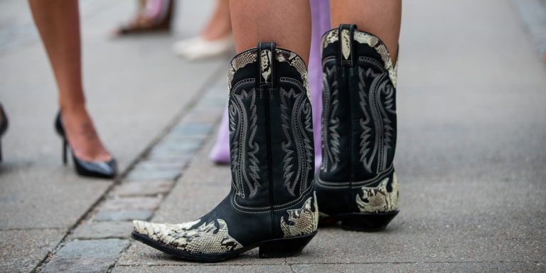 botas tipo cowboy