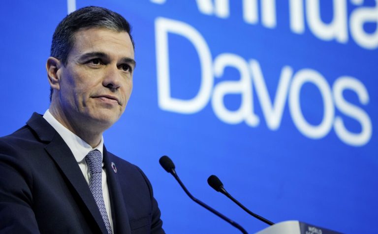 Pedro Sánchez World Economic Forum