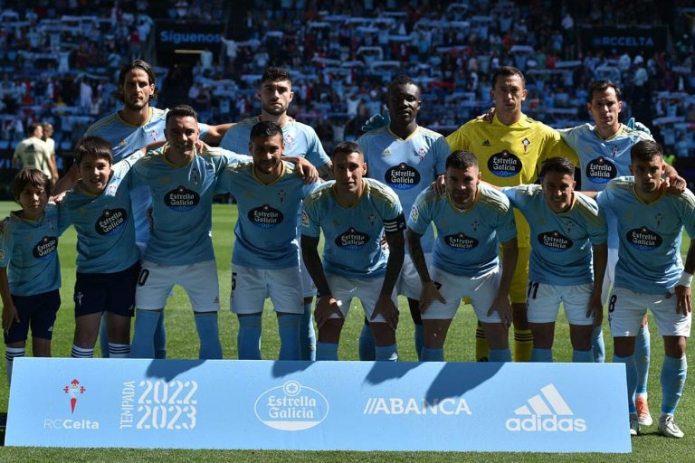 El CM del RC Celta calienta el partido ante el Valladolid