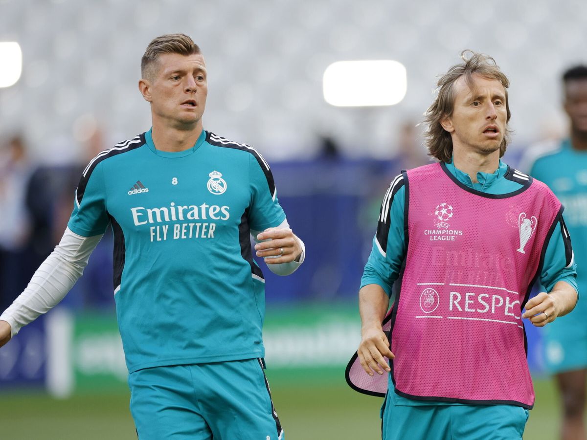 Modric y Kroos