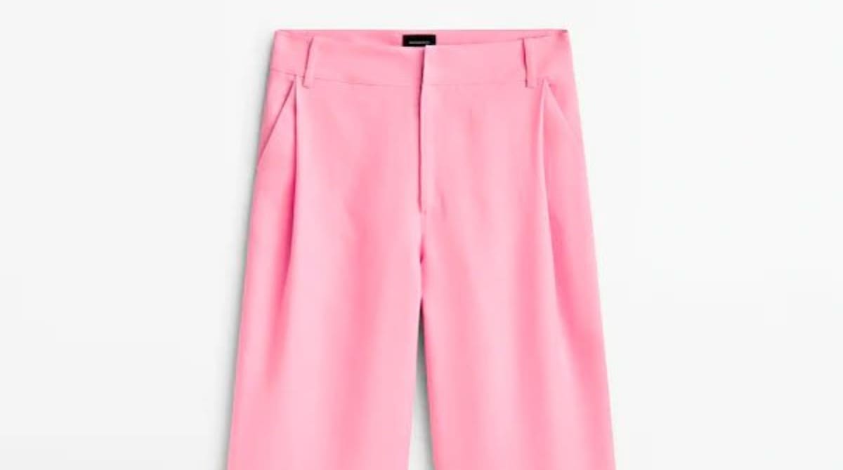 pantalón lino Massimo Dutti