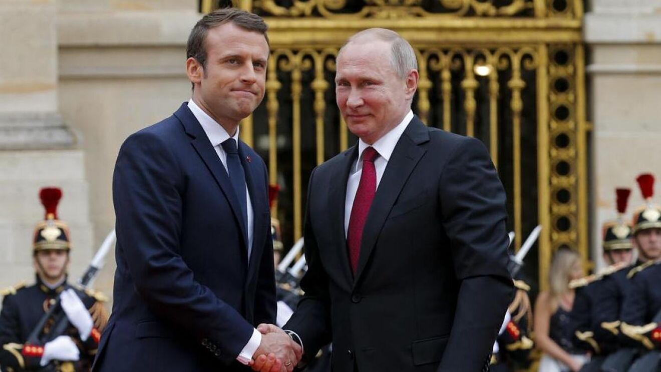 presidente francia putin