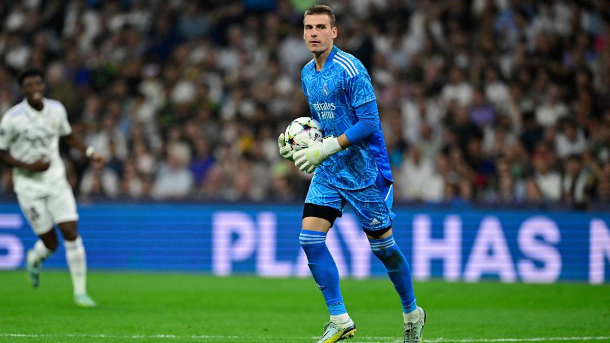 Lunin saldrá del Real Madrid