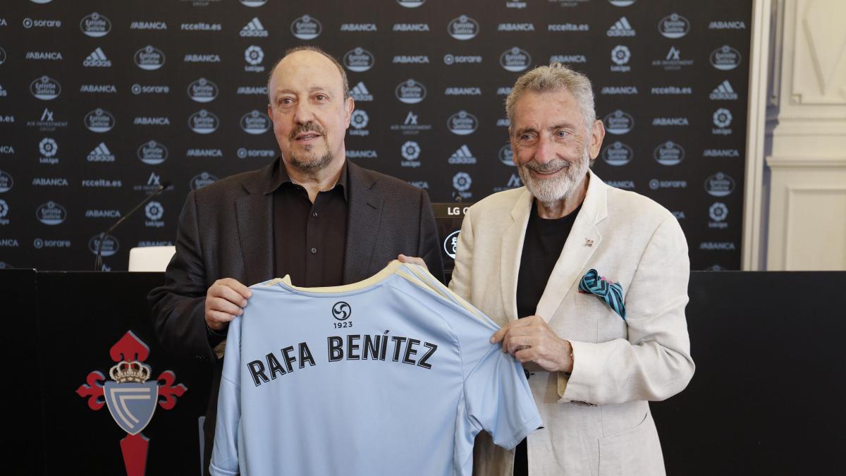 Rafa Benítez Gabri Veiga 