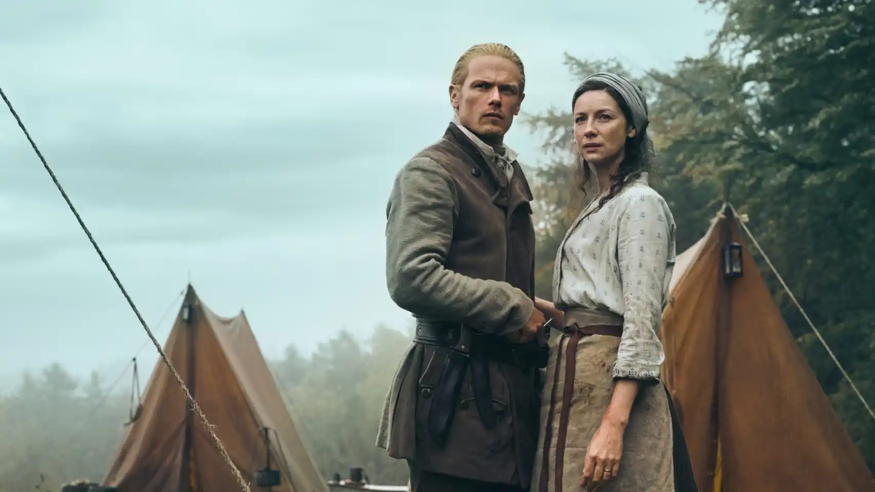 Jamie, en peligro de muerte en Outlander