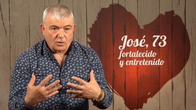 José de "First Dates" durante su entrevista en el programa.