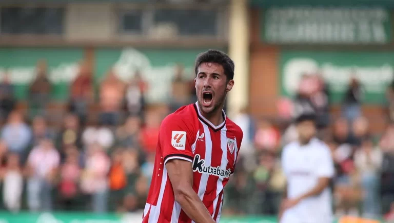 Javier Martón en el Athletic