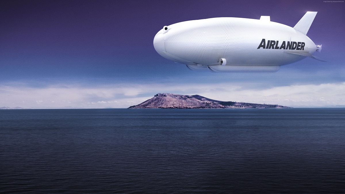 Fotografía del HAV 304 / Airlander 10, el zepelín que Iberia planea utilizar para vuelos cortos en España.