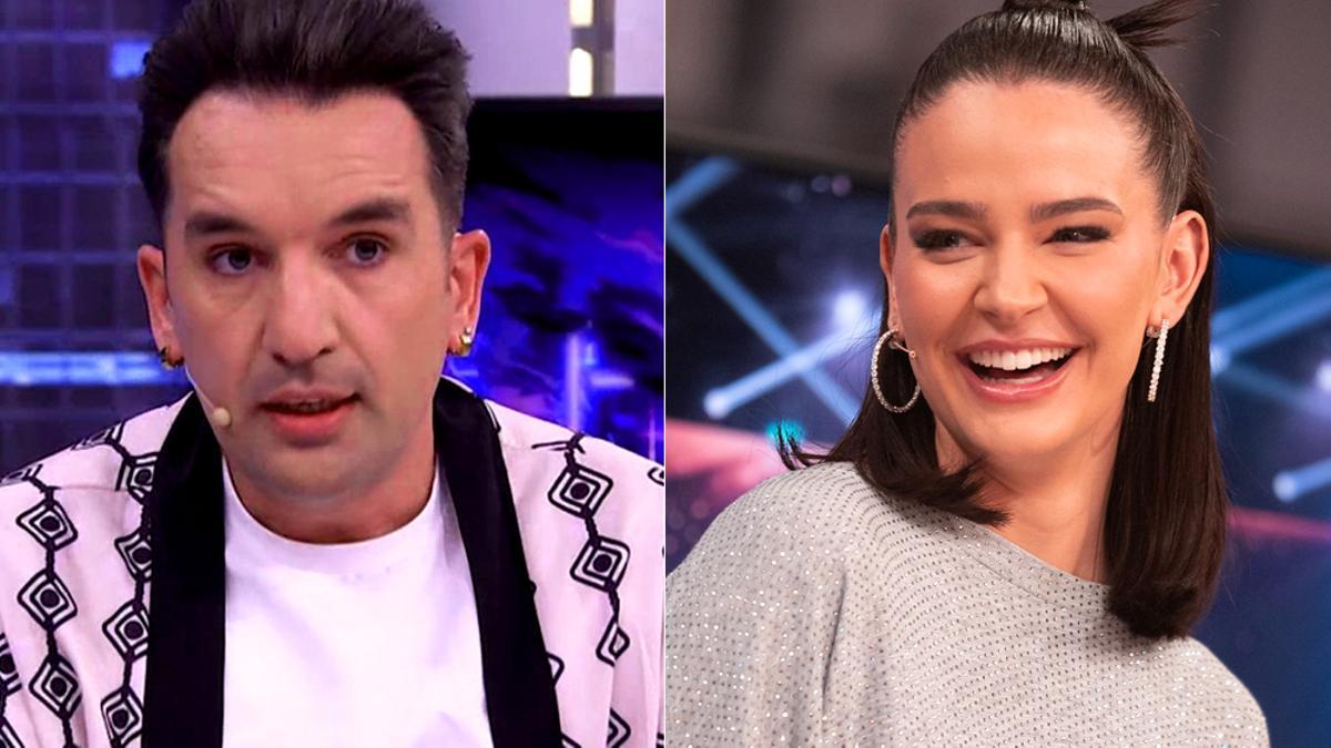 Montaje de Miguel Lago y Laura Escanes relacionado con rumores de participación en 'GH VIP'.