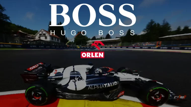 AlphaTauri F1 Hugo boss