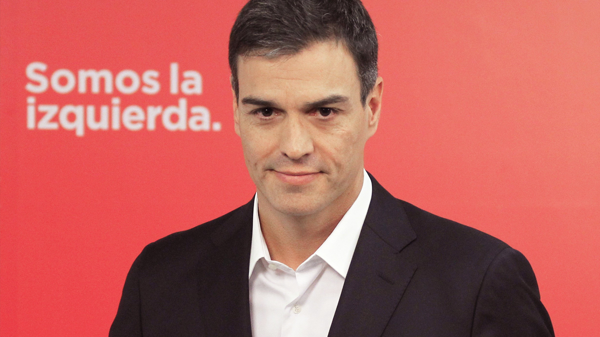 Foto de Pedro Sánchez en el Congreso de los Diputados