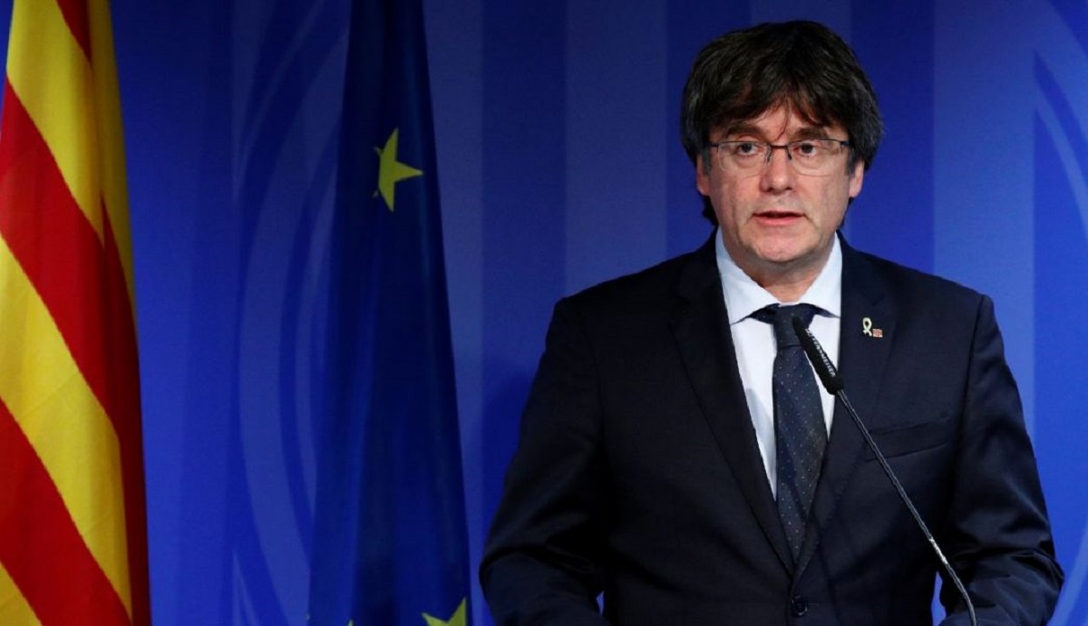 Retrato de Carles Puigdemont, líder de Junts, relacionado con las condiciones para Pedro Sánchez.