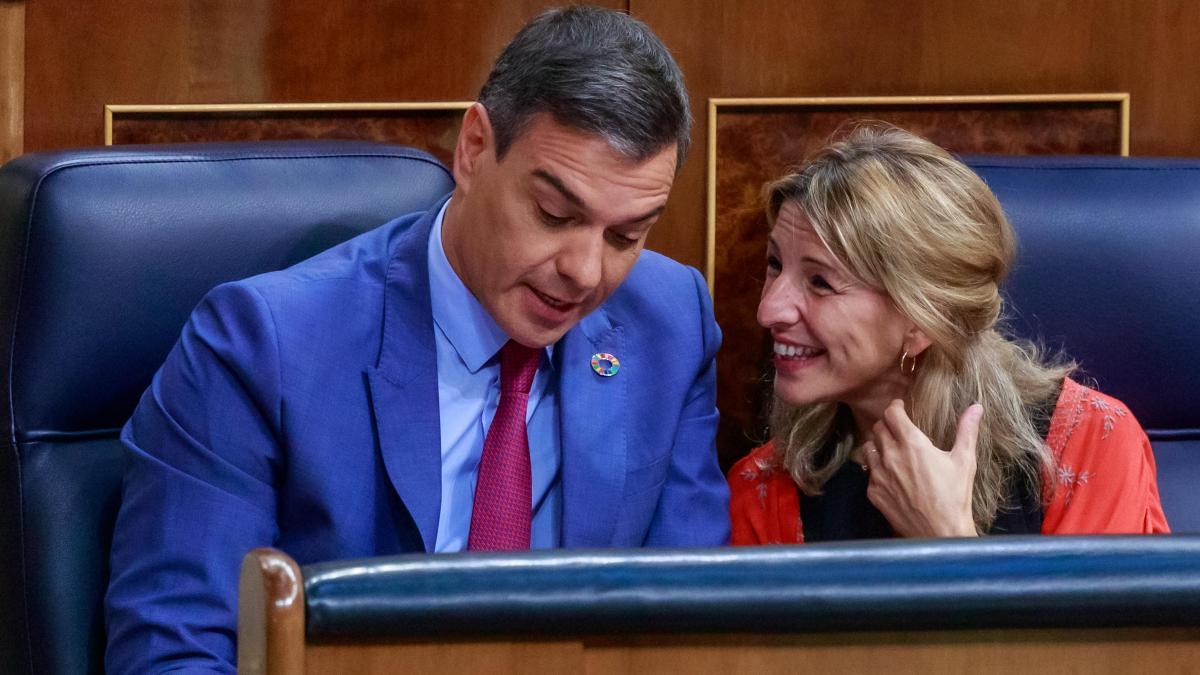 Pedro Sánchez Yolanda Díaz 