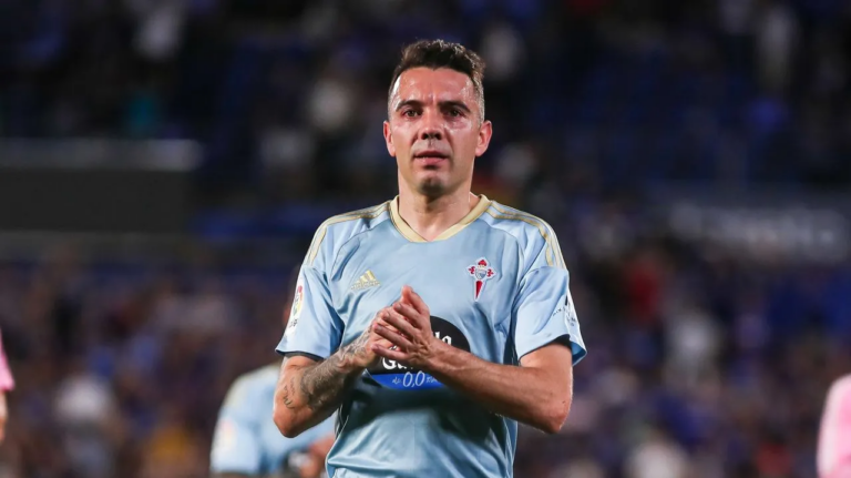 Iago Aspas aún no ha anotado en liga con el Celta