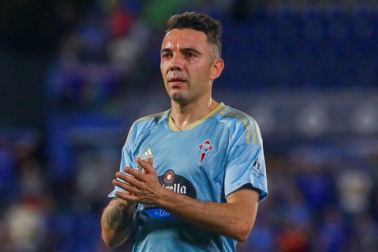 Iago Aspas aún no ha anotado en liga con el Celta