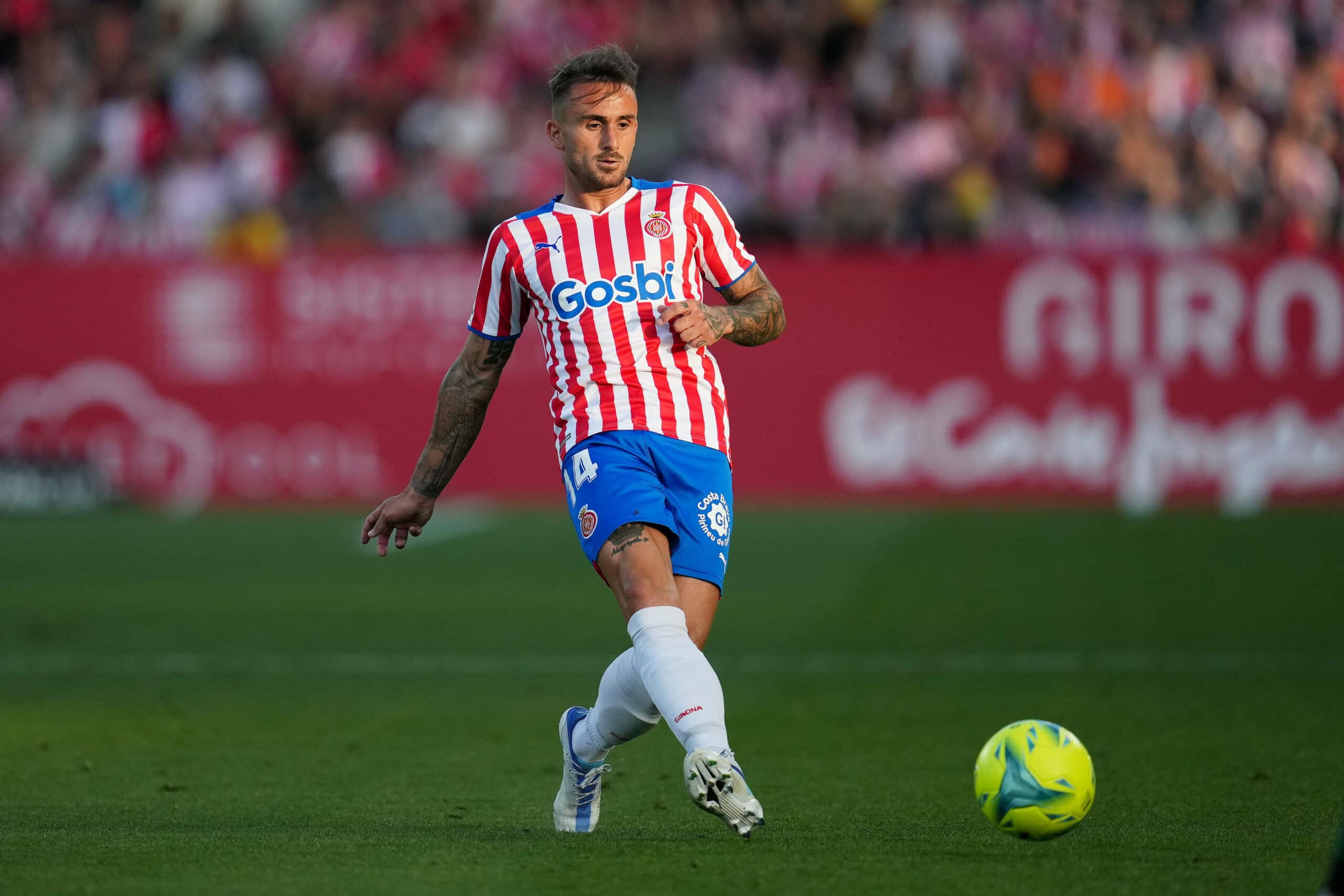 Aleix García no para de crecer en el Girona FC