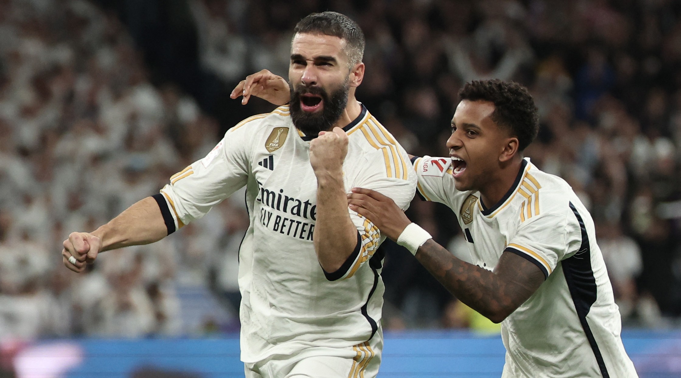 Dani Carvajal está maravillando en el Real Madrid