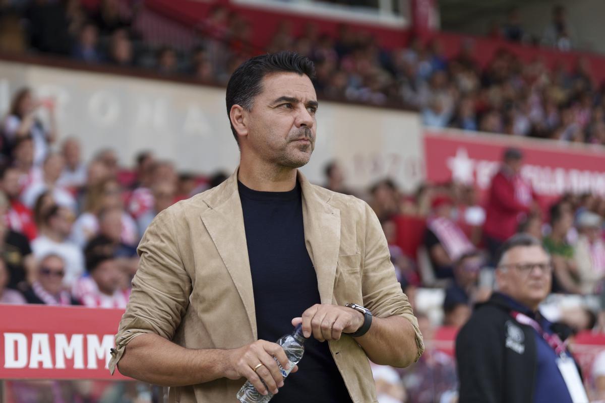 Míchel tendrá ofertas el próximo verano para salir del Girona FC