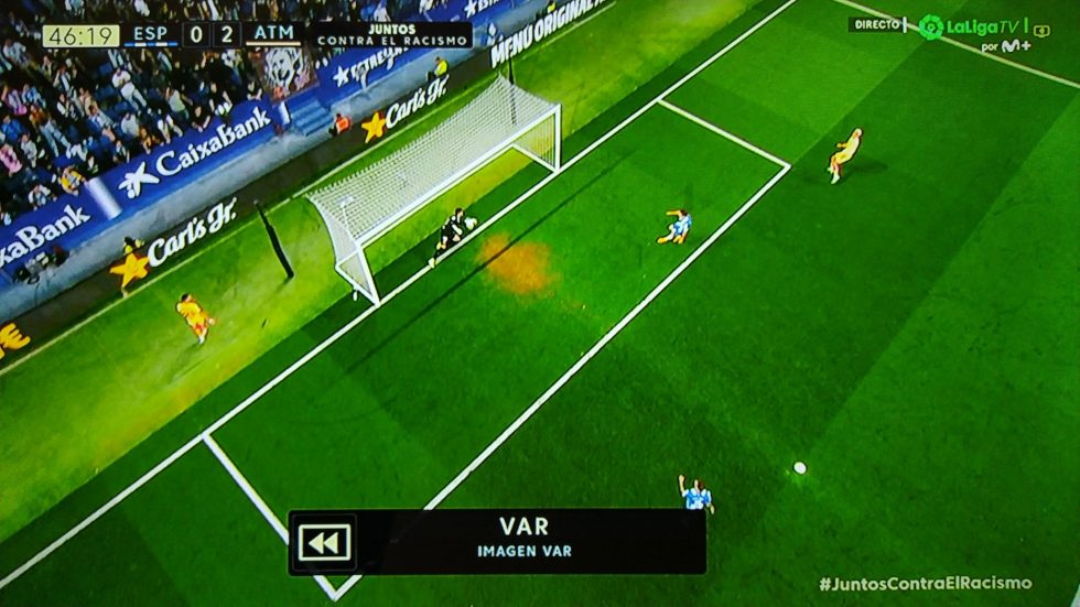 VAR descenso Espanyol