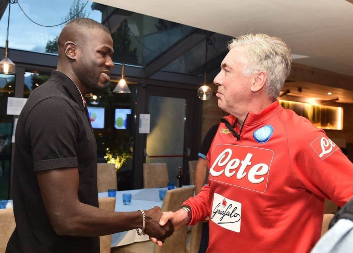 Koulibaly y Ancelotti pueden volver a unir sus caminos