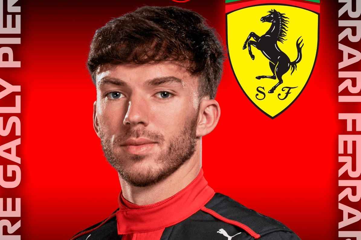 Gasly Ferrari