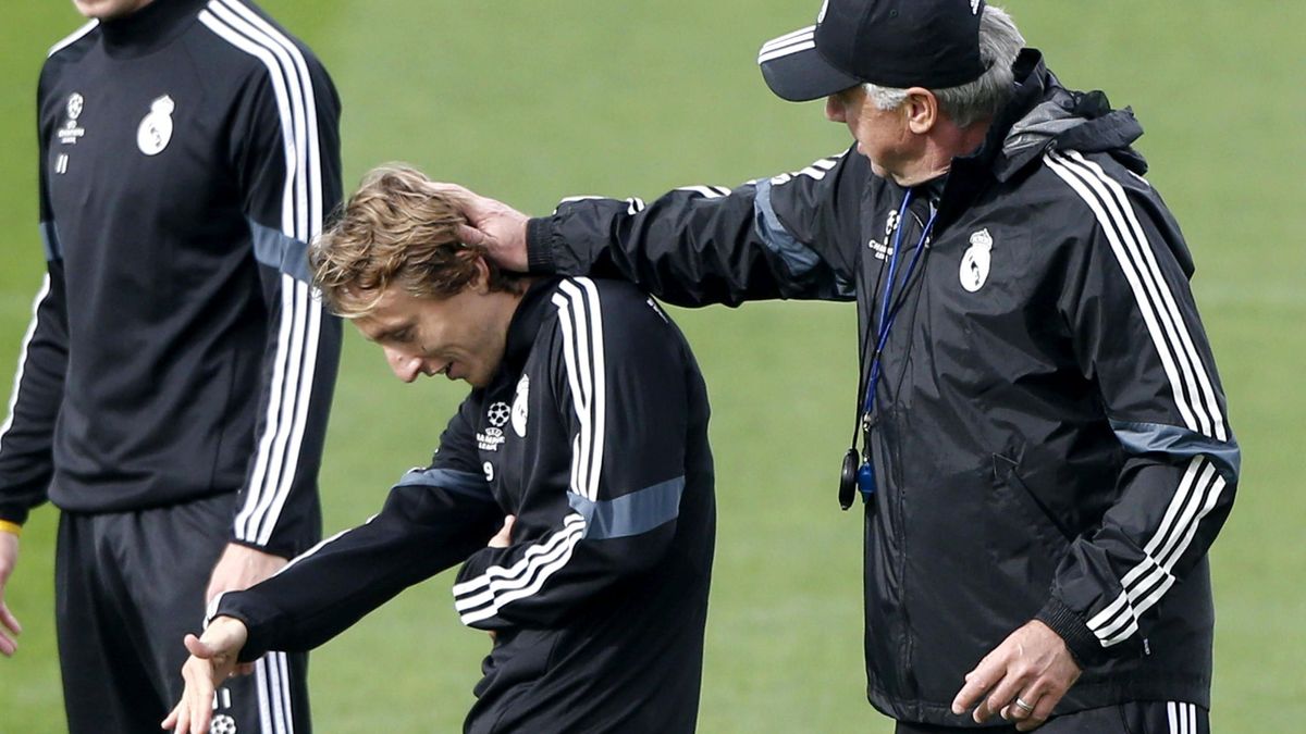 Ancelotti Modric