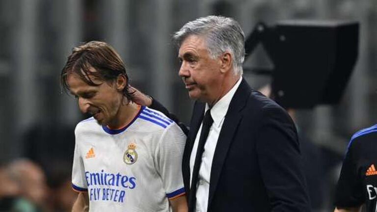 Ancelotti Modric