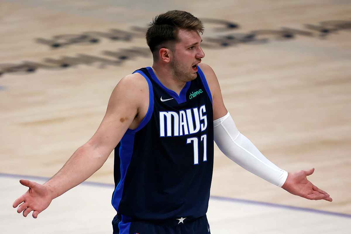 Doncic enfado Dallas