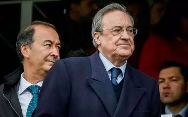 Florentino Perez reunión con Juventus