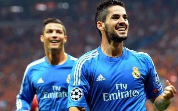 Isco y Ronaldo