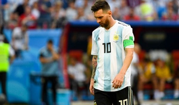 La selección argentina destapa el mal de Messi