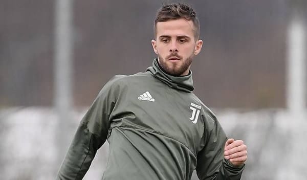 Miralem Pjanic con la Juventus