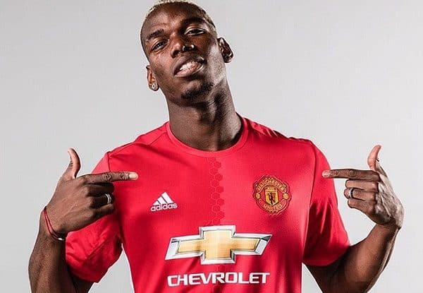 Pogba con el United