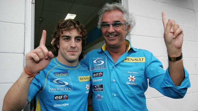 Briatore y Alonso