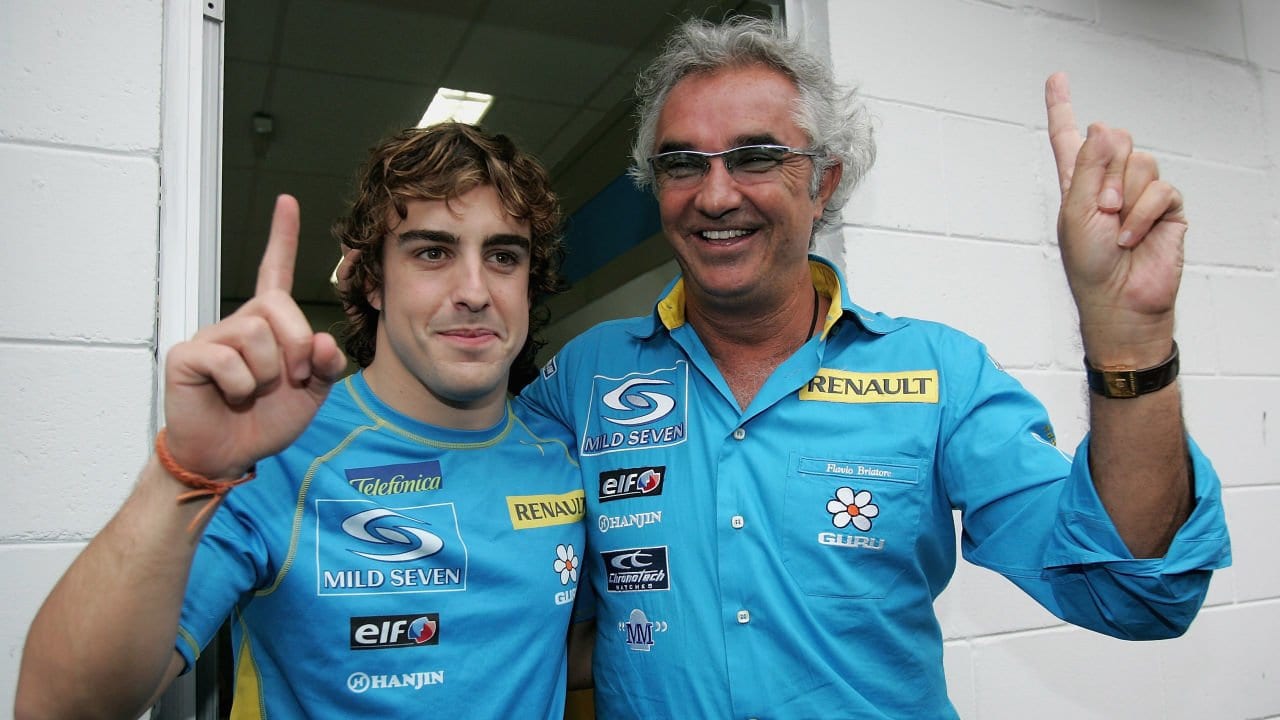 Briatore y Alonso