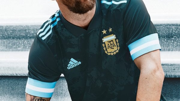 Camiseta de Argentina elegida por Messi para ganar la Copa América 2020