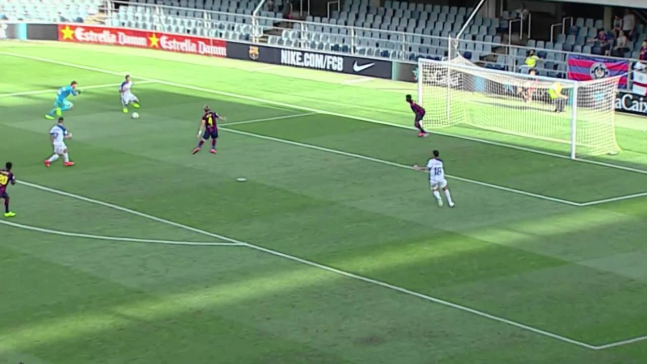 Jornada 5 // Goles FC Barcelona B – UE Llagostera (0-1)